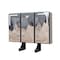 Mytee Products 68 inx80 inx14 in Black Viking Vaulted Aluminum Flatbed Trailer Cab Rack w/ 3Mirror VK-VLT-3D-BLK - alternate 8