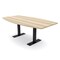 Skutchi Designs 7ft Conference Table With Power Unit | 6 Person Modular Boat Meeting Table | Harmony Series HAR-BOT-48X84-T.BK-K525-NA - alternate 1