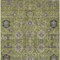 Homeroots 10' X 14' Olive Green Gray And Charcoal Oriental Washable Indoor Outdoor Area Rug 582109 - alternate 8