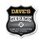 Signmission Dave's Garage I Can Fix Everything But Stupid, 12 Inch X 12 Inch, Plastic Sign SHI-P-12-490-DAVE - alternate 1