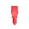 Monoprice SVT; SJT Extension Cord, 18 AWG, Indoor, 18/3, 1 Outlets, IEC 60320 C13, Red, IEC 60320 C14, 3 ft 33612 - alternate 7
