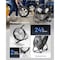 Iliving High Velocity Industrial Drum Fan, 24 in Blade Dia, 120V, 7,700 cfm ILG8MF24-77 - alternate 7