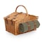 Picnic Time Family Of Brands Somerset Picnic Basket, Sage Green 213-87-130-000-0 - alternate 9
