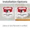 Signmission Video Surveillance Shield Sign Warning S, 4 inch X 4 inch, Vinyl Decal, 2PK SHI-D-2PACK-4-468 - alternate 5