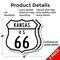 Signmission Kansas Route Marker Shield Sign Us 66, 6 inch X 6 inch, Plastic Sign, 2PK SHI-P-2PACK-6-384 - alternate 6