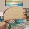 Bali & Pari Lanica Japandi Sun Bleached Rattan King Size Standalone Headboard 248-13732-ZORO - alternate 7