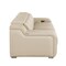 Homeroots 103" Beige Italian Leather Reclining USB Sofa 632895 - alternate 10