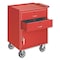 Pucel Portable Drawer & Door Cabinet, 24 in W x 34 in H x 20 in D, Light Blue PUB-24SW - alternate 1