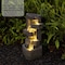 Gardenised Water Fountain with LED Light for Indoor and Outdoor Accent with Soothing Waterfall Sound QI004812 - alternate 7