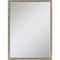 Homeroots 38" Silver Wood Accent Mirror 632771 - alternate 1