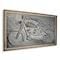 Homeroots 23" X 39" Gray and Brown Wood and Metal Wall Decor 489482 - alternate 6