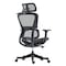 Homeroots Set of Two Black Adjustable Height Swivel Rolling Office Chair 638370 - alternate 8