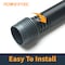 Powertec 10 ft. Dust Collection Hose Kit with 5 Fittings & a Tapered Reducer for Woodworking Power Tools 70477N - alternate 7