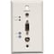 Tripp Lite Display Extender Recvr, VGA, 3.5mm, Cat5e/6 B132-100A-WP-1 - alternate 1