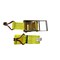 Mytee Products 4in x 30ft Yellow Ratchet Tie-Down Straps w/ Wire Hook 16,200 Lbs Capacity RS430WH - alternate 7