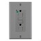 Leviton SmartlockPro GFCI 15A HG/TR/PI Gray GFTR1-HFG - alternate 1