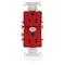 Leviton Dup Rec 15A 125V 1MCtrl Self-Gr Wht 5262-S1R - alternate 1
