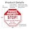 Signmission Private Property Stop! Do Not Use M, 10 Inch X 10 Inch, Plastic Sign OC-P-10-143 - alternate 6
