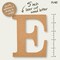 Plaid MDF Letter, E, 5 Inch, 12PK 63558 - alternate 5