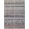 Homeroots 5' X 8' Brown Black And Brick Red Striped Washable Indoor Outdoor Area Rug 605688 - alternate 9