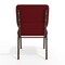 Flash Furniture Fabric Church Chair, Gold Frame, Burgundy XU-CH-60096-BY-GG - alternate 10
