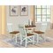 Whitewood Industries Rectangular Extension Dining Table W/ 4 Chairs, 36 in W, 30.1 in L, 48 in H, Parawood, 5 K79-36RXT-27B-C61-4 - alternate 3