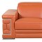Homeroots 71in Camel And Silver Genuine Leather Love Seat 329586 - alternate 10