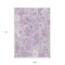 Homeroots 9' X 12' Lavender Purple And Lilac Floral Washable Indoor Outdoor Area Rug 611202 - alternate 5