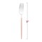 Smarty Had A Party Silver with Pink Handle Moderno Disposable Plastic Dinner Forks 240 Forks, 240PK 9320-SPF-CASE - alternate 8