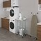 Amgood 18in D x 24in L Stainless Steel Open Base Table, 3in Casters AMG WT-1824-RCB-WHEELS-Z - alternate 7