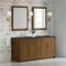 James Martin Vanities Bellshire 72" Double Vanity, Honey Oak w/ 3 CM Charcoal Soapstone Silestone Top 660-V72-HNO-3CSP - alternate 10