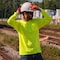 Dome75 Long Sleeve Shirt, Enhanced Visibility, Poly/Jersey, HiVis Yellow, 4X DSL2601 - alternate 8