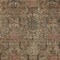 Homeroots 8' X 10' Brown Charcoal And Brick Red Damask Washable Indoor Outdoor Area Rug 603308 - alternate 7