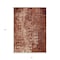 Homeroots 3' X 5' Orange Ikat Washable Indoor Outdoor Area Rug 576995 - alternate 8