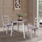 Whitewood Industries Extension Dining Tables, 45 in L, 54 in H, Parawood, 3 Piece K09-42DL-C2-2 - alternate 5