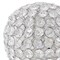 Homeroots Set of Two Clear Faux Crystal and Silver Decorative Orb Tabletop Sculptures, 2PK 373745 - alternate 7