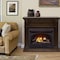 Procom Heating Dual Fuel Ventless Gas Fireplace, 26,000 BTU, T-Stat Control, Walnut Finish FBNSD28T-J-W - alternate 4