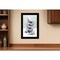 Homeroots Tea Tower Blue 3 Black Framed Print Kitchen Wall Art 408107 - alternate 4