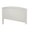 Homeroots White Solid Wood King Bed Frame 524828 - alternate 8