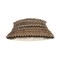 Homeroots Set of Two 18" Brown and Dark Green Striped Cotton Blend Throw Pillows with Texture, 2PK 554585 - alternate 5