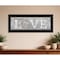 Homeroots Love Do Everything in Love 1 Black Framed Print Wall Art 405330 - alternate 2