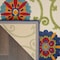 Homeroots 4' X 6' Navy Blue Beige Green Blue And Red Floral Indoor Outdoor Area Rug 546776 - alternate 7