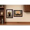 Homeroots Set Of Two Harvest Moon with A Black Cat and Truck 3 Black Framed Print Kitchen Wall Art, 2PK 407941 - alternate 6
