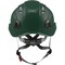Ironwear Raptor 3976 Type II Class C Vented Safety Helmet Dark Green 3976-DG - alternate 6