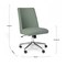 Martha Stewart Maeve Upholstered Office Chair in Sage/Polished Nickel CH-231216-3-SG-MS - alternate 10