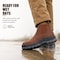 Handpoint 802 Mens 6 in Soft Toe Slip-On Work Boots-Water Resistant Crazy Horse Leather Safety Boots, 10.5 CRZ802D-10.5 - alternate 5