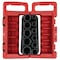 Performance Tool 1/2 in. Dr. X-Trax SAE Socket Set, Stripped Bolt Remover, Case W32916 - alternate 6
