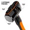 Klein Tools Sledgehammer, Wedge, Fiberglass 6 LB H80606 - alternate 7