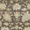 Homeroots 9' X 12' Chocolate And Beige Floral Washable Indoor Outdoor Area Rug 605197 - alternate 7