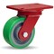 Hamilton Heavy Service Swivel Caster, 5" x 2" Duralast Polyurethane (95A) on Cast Iron Wheel S-HS-5DB - alternate 1